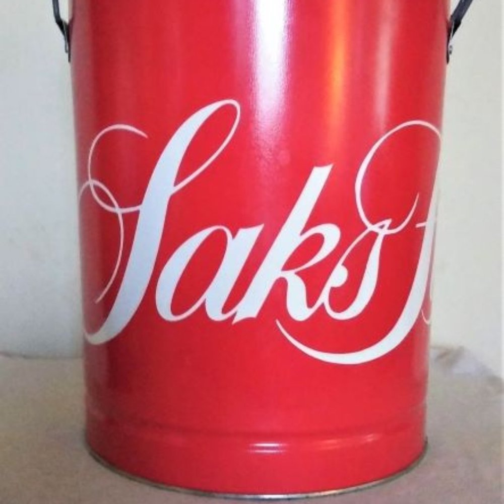 Novelty Storage Can From Saks